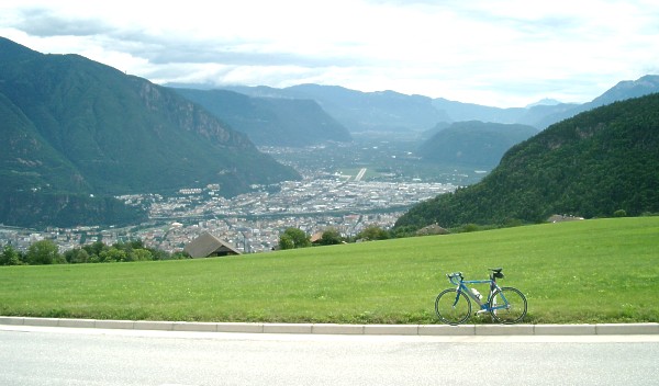 Blick auf Bozen