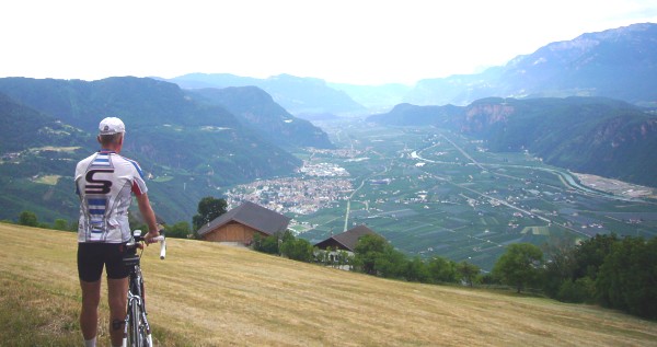 auf dem Colle di Bolzano