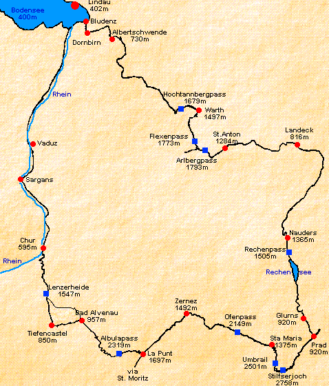 Routenplan